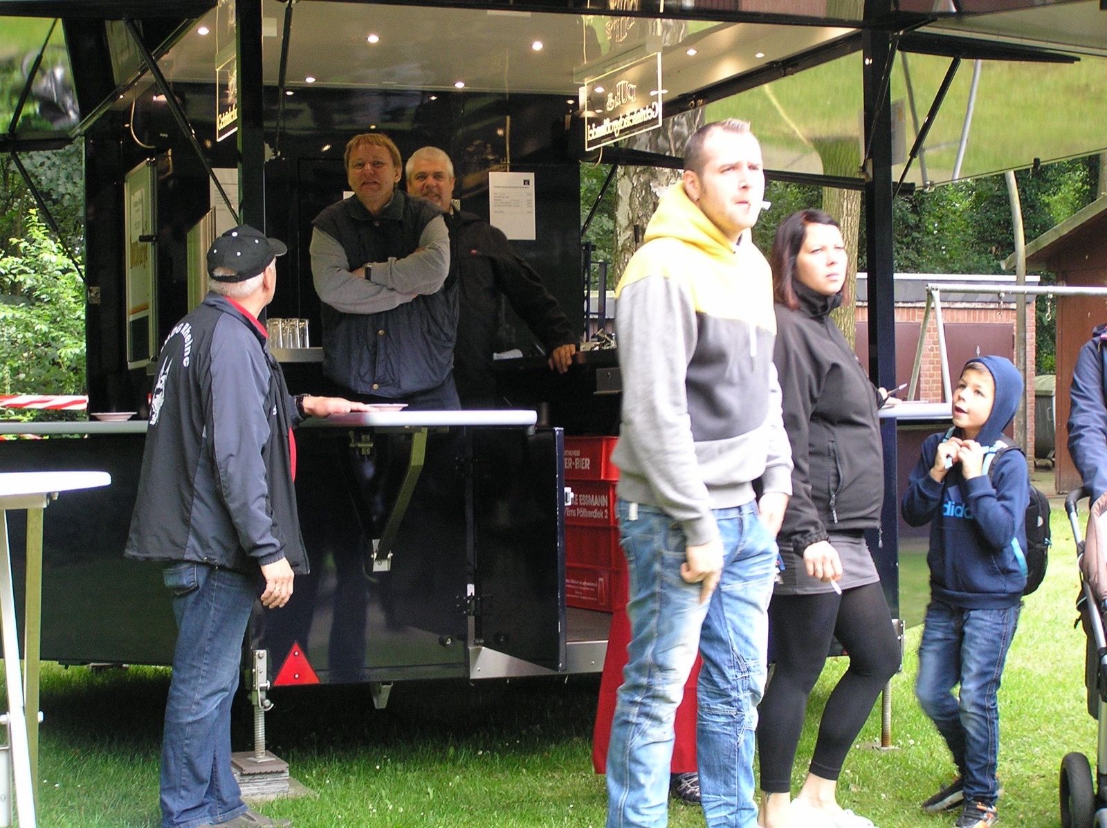 Kreismeisterschaft 2014 – Teilnehmer auf dem Vereinsgelände